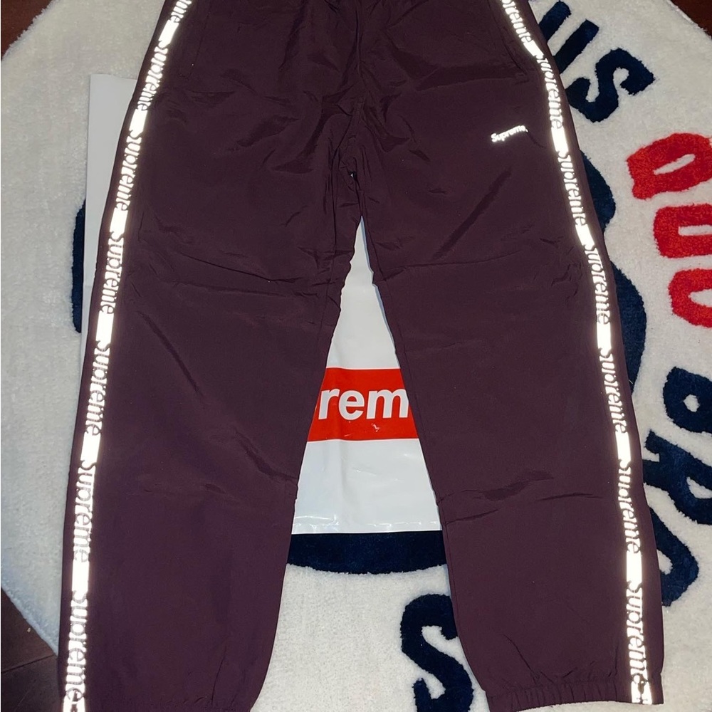 Supreme SS21 Reflective Zip Track Pant